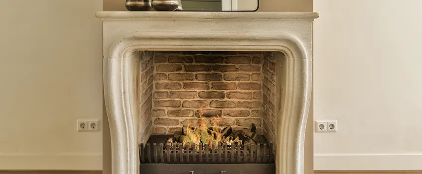 Vintage-style Fireplace Redesign in Kannapolis, North Carolina