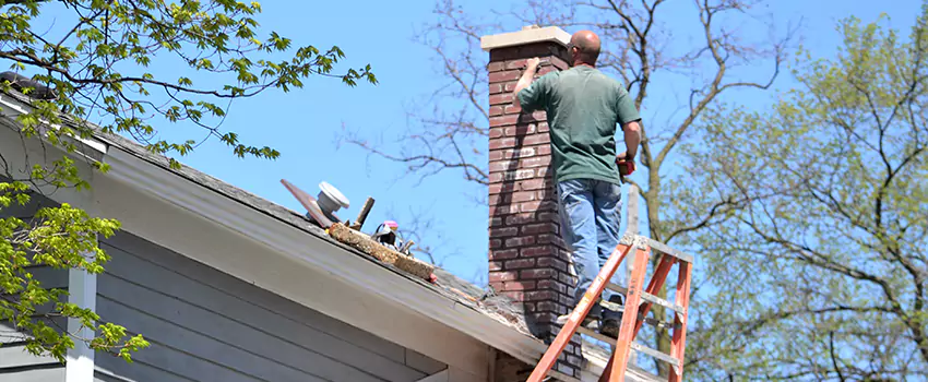 Vinyl and PVC Chimney Flashing Installation in Kannapolis, NC