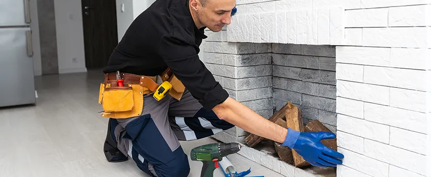 Fireplace Damaged Damper Frame Repair Services in Kannapolis, North Carolina