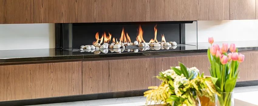 Double-height Fireplace Design Refurbishment in Kannapolis, North Carolina